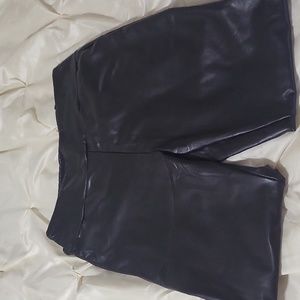 Pleather pants